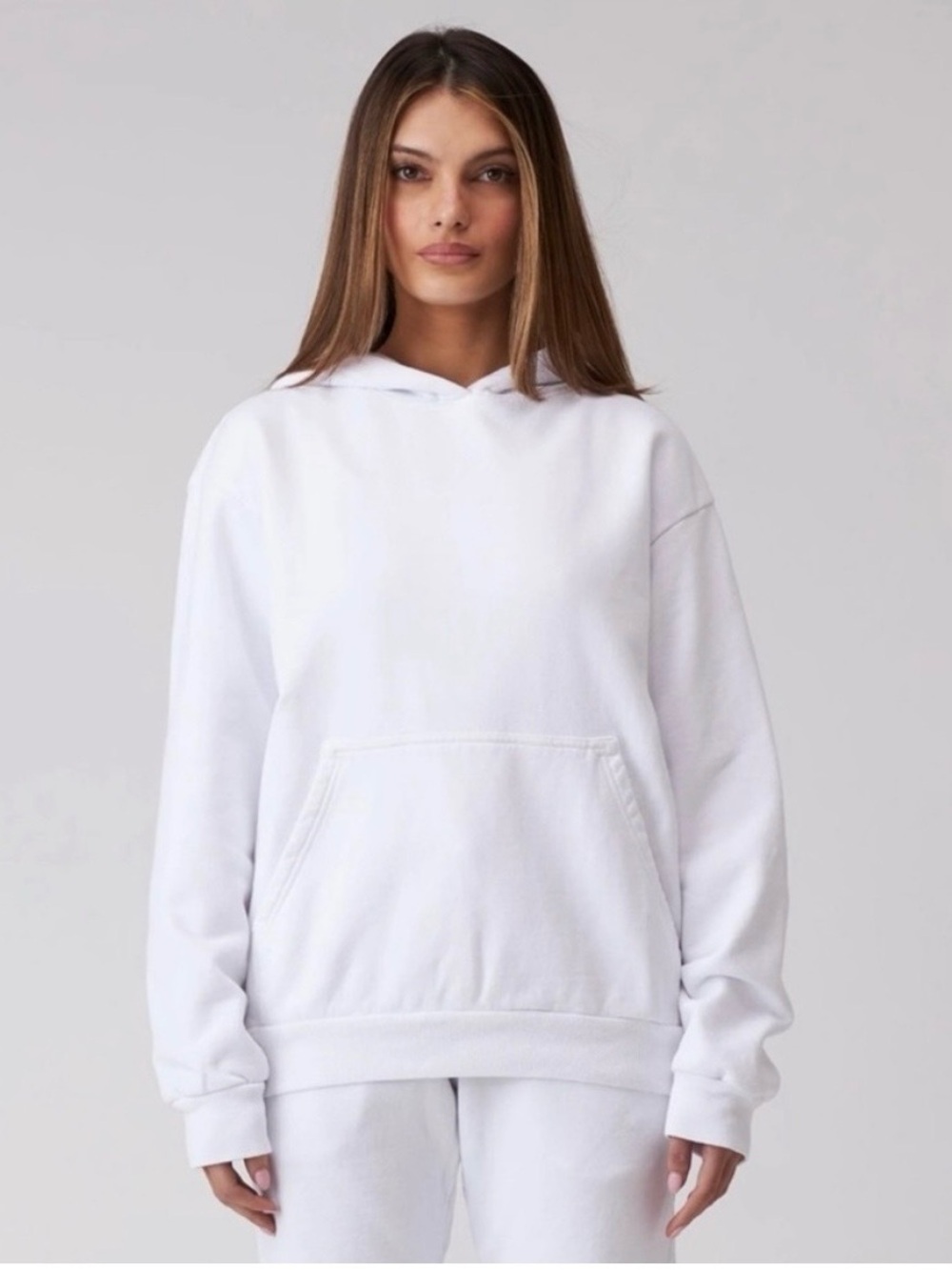Talentless Hoodie White Heavy Thick 100% Cotton Sweatshirt Women’s Size Large